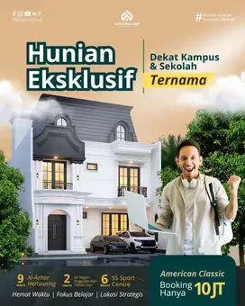 HUNIAN RUMAH 3 LANTAI LOKASI TERDEKAT DARI MALL PANAKKUKANG