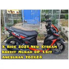 X ride 2021 New 125cc Hitam H Kendal