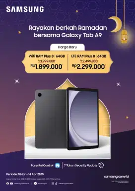 2255 GALAXY TAB A9 TURUN HARGAA BURUAN KEERAFONE GEJAYAN STOK TERBATAS