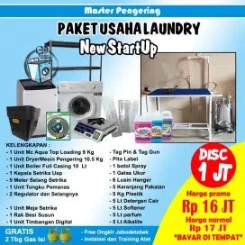 PAKET LAUNDRY PALING MURAH DAN LENGKAP