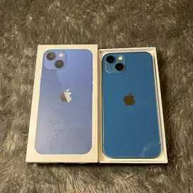 iphone 13 128 blue mulus fullset like new BU