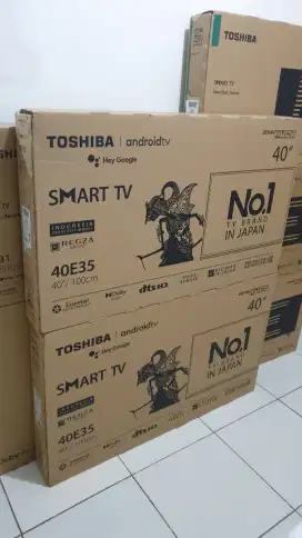 TOSHIBA AndroidTV 40 inch. 100% Baru, bisa COD & disettingkan