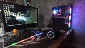 PC GAMING MURAH FULLSET TINGGAL MAIN