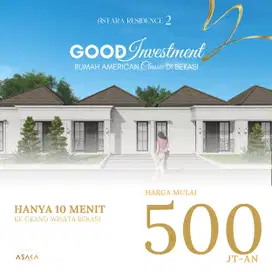 Rumah Murah 1 Lantai Selangkah Ke Living World Mall Bekasi