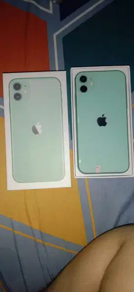 Iphone 11 64gb hijau tosca ex inter