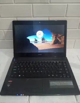 Acer E1-471G AMD A8-4500 Dual VGA DDR Ram 8GB SSD 128GB 14 2 jam