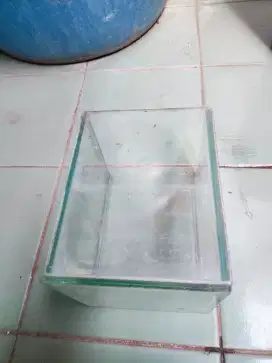 [Preloved] Aquarium Ikan Bahan Kaca