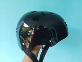Helm Sepeda BMX + Kacamata Olahraga/Sepeda