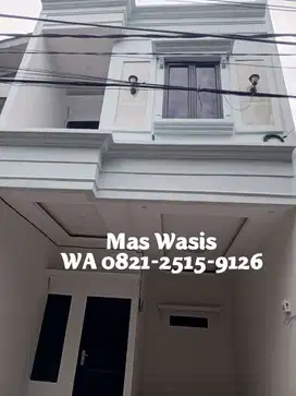 Dijual Rumah Baru Minimalis 2-lantai dekat Tol Kukusan dan Tol Brigif