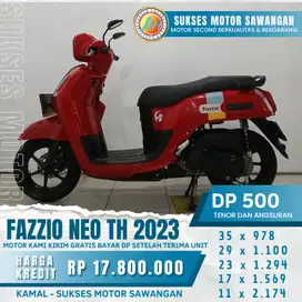 FAZZIO NEO TH 2023 1 JAM PROSES YUK ORDER PAKE CC/KREDIVO