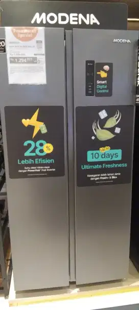MODENA REFF 470 LTR, SEGAMPANG ITU BERSAMA HOMECREDIT DP 0%