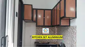 Jasa Bikin Kitchen Set Minimalis Aluminium Surabaya, Kaloka Interior