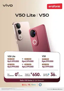 Vivo V50 lite series