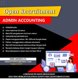 Admin Accounting Sarjana S1