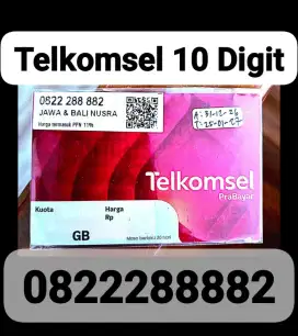 NOMOR CANTIK 10 DIGIT TELKOMSEL PRABAYAR 288882