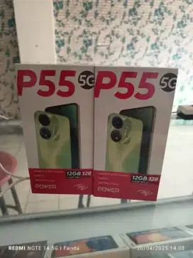 Itel P55 5G 6+6/128gb baru garansi resmi bisa TT Kredit
