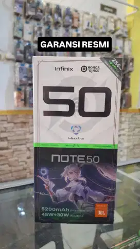 INFINIX NOTE 50 RAM 8/256 GB GARANSI RESMI