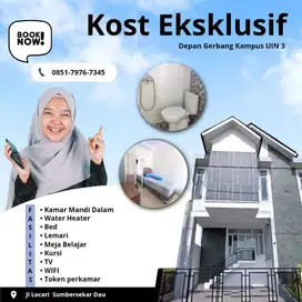 Dijual rumah kost depan kampus kedokteran kota malang