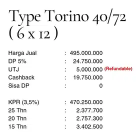 PERUMAHAN SIAP HUNI! DP O, Ang. 2jt*