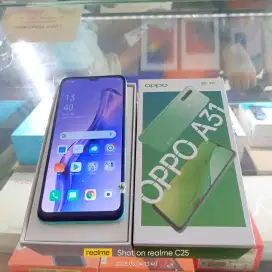 Oppo A31 6/128 BEKAS fullset normal bisa Tukar Tambah