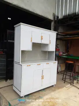 Rak piring aluminium anti rayap modern
