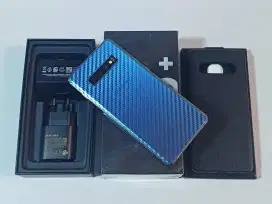 Samsung S10+ plus Ram 12GB Rom 1TB / 1000GB fullset Resmi SEIN