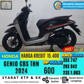 PROMO GENIO CBS MURAH BERGARANSI CASH&KREDIT FREE OLI