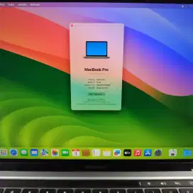 Macbook Pro 2020 M1 Ram 8 Ssd 512 Ibox full set Mulus no minus
13 inch