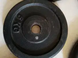 Jual rubber plate kettler 5 kg bekas