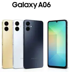 Samsung Galaxy A06 4/64Gb Black New - MEGAFONE SELULAR INDONESIA