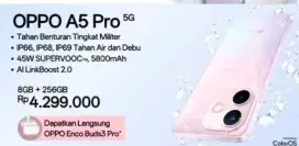 Oppo A5 pro 5G cicilan hanya Ktp aja proses 2 menit