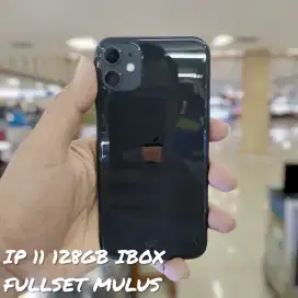 Iphone 11 128GB Ibox mulus fullset no mimus harga net termurah
