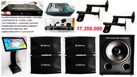 paket lengkap karaoke rumahan