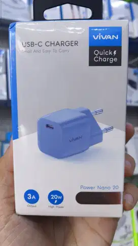 ADAPTER TYPE-C VIVAN POWER NANO 20