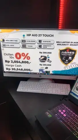 CICILAN HOME CREDIT KOMPUTER HP AIO 27 TOUCH