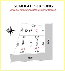 Cocok Bangun Kost, Tanah Tangerang Selatan Dekat Unpam Viktor