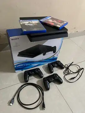PS 4 Slim Original bisa online dan offline