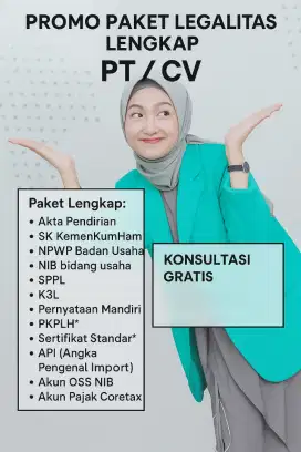 Perlengkapan Usaha PT Legal