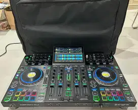 Alat DJ Denon Prime 4 Touchscreen + Tas Controller DDJ XDJ RX3 CDJ USB