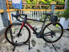 Dijual sepeda roadbike PACIFIC SPECTRA 6.0 size 48 wrna GREY-RED