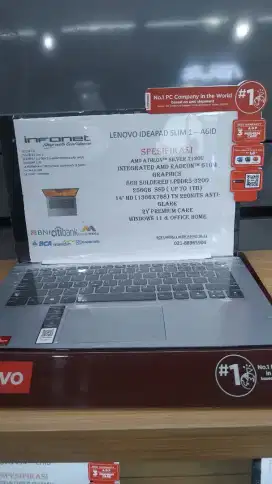 LENOVO SLIM 1 ATHLON 7120U 8GB LPDDR 5 256 GB WIN11 OHS