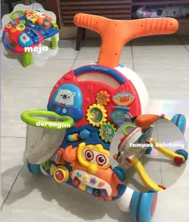 sugar baby 10 in 1 activity walker meja / dorongan bayi