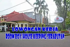 ROOM BOY/House Keeping/Serabutan Hotel di Bandung