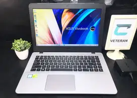 Laptop Asus Vivobook core i5 dual VGA Nvidia murah siap pakai gaming
