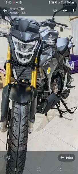 Dijual cb 150R thn 2022 harga 19 juta,bisa tt dengan motor matic