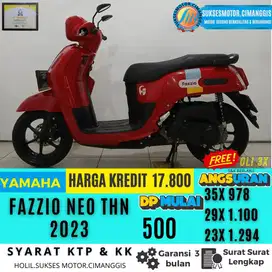 PROMO FAZZIO NEO MURAH BERGARANSI CASH&KREDIT FREE OLI