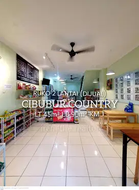 Dijual cepat ruko 2 Lantai di Cibubur Country