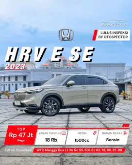 Honda HRV E SE 2023 Honda Sensing 2022 RS Turbo 2024