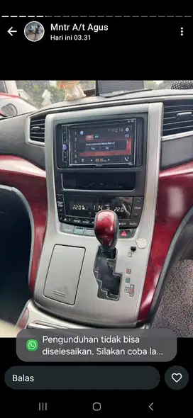 Toyota Alphard 2010 Bensin