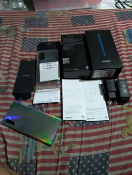 Samsung Note 10+ Sein 12/512Gb Mulus Fullset Original Bisa TT